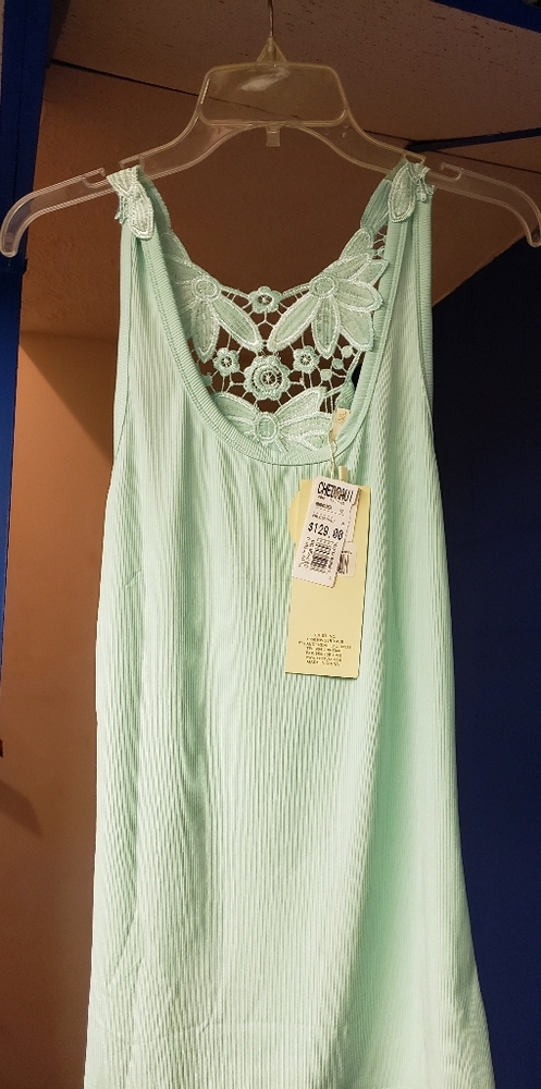 Sea Green dressy Tank Top